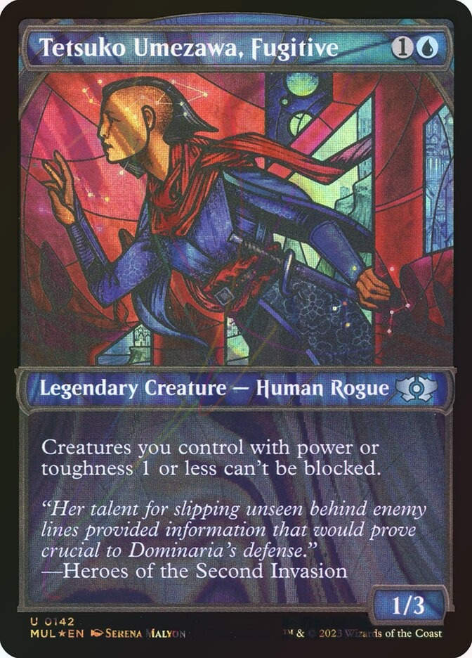 Tetsuko Umezawa, Fugitive (MUL) (142) / Showcase / Halo Foil
