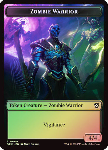 Zombie Army // Zombie Warrior (TDRC) / Foil — cara 2 de 2