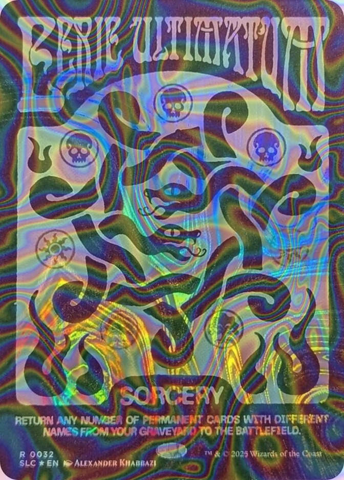 Eerie Ultimatum (SLC) (32) / Borderless / Halo Foil