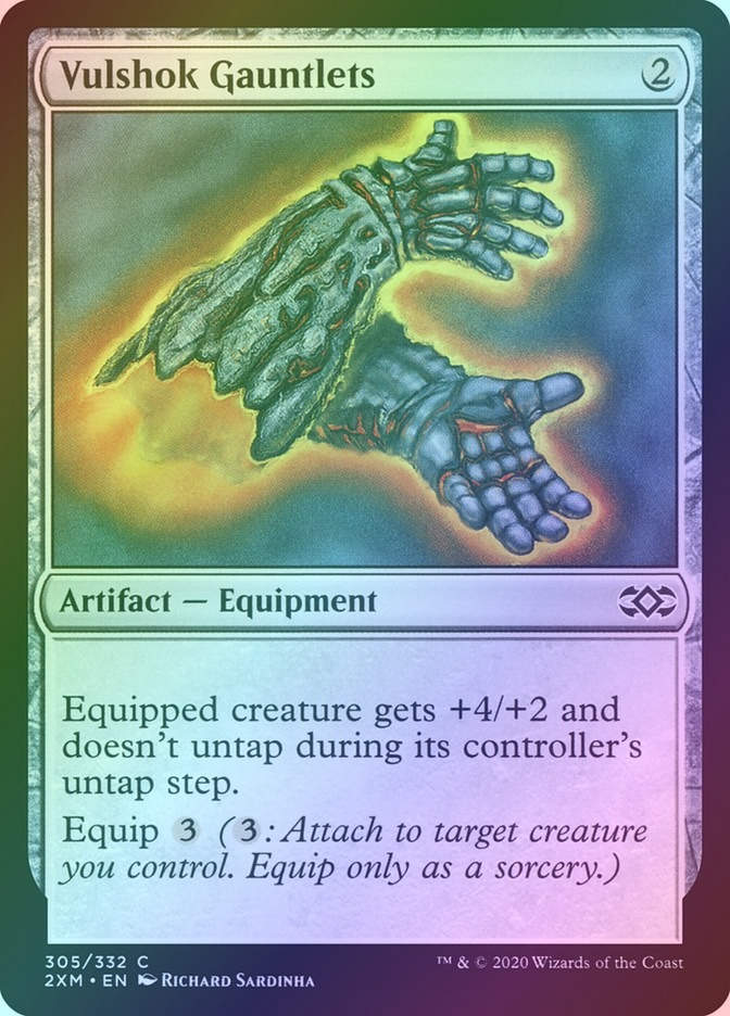 Vulshok Gauntlets (2XM) (305) / Foil