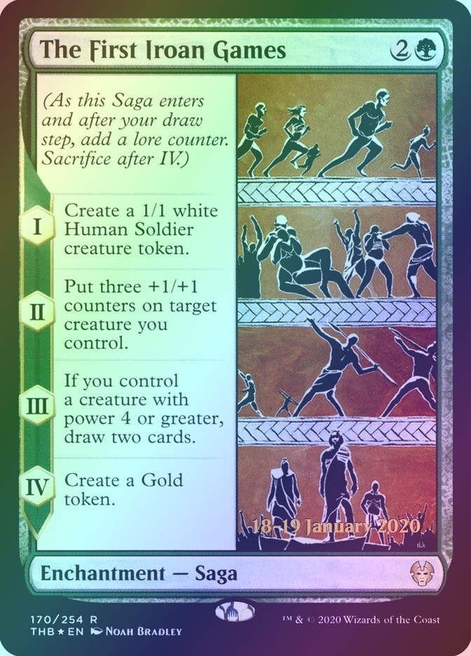 The First Iroan Games (PTHB) (170s) / Foil