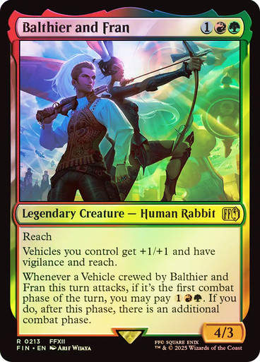 Balthier and Fran (FIN) (213) / Foil