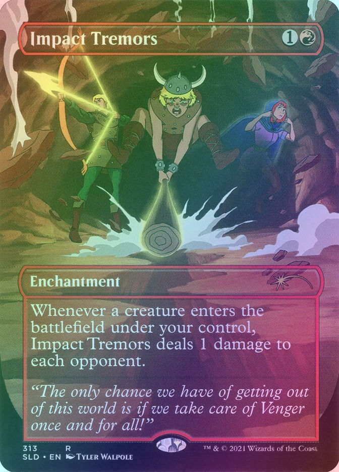 Impact Tremors (SLD) (313) / Borderless / Foil