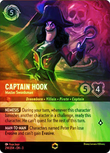 Captain Hook - Master Swordsman (Enchanted) (LOR_ITI)