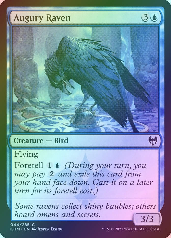 Augury Raven (KHM) (44) / Foil