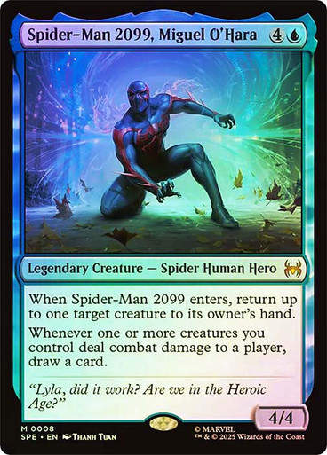 Spider-Man 2099, Miguel O'Hara (SPE) (8) / Foil