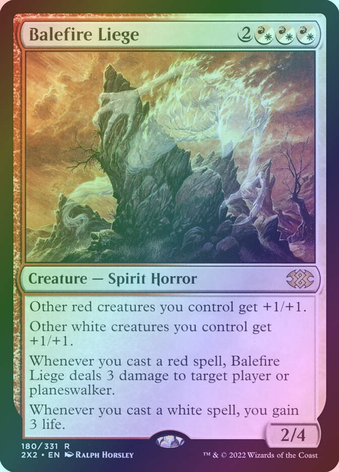 Balefire Liege (2X2) (180) / Foil