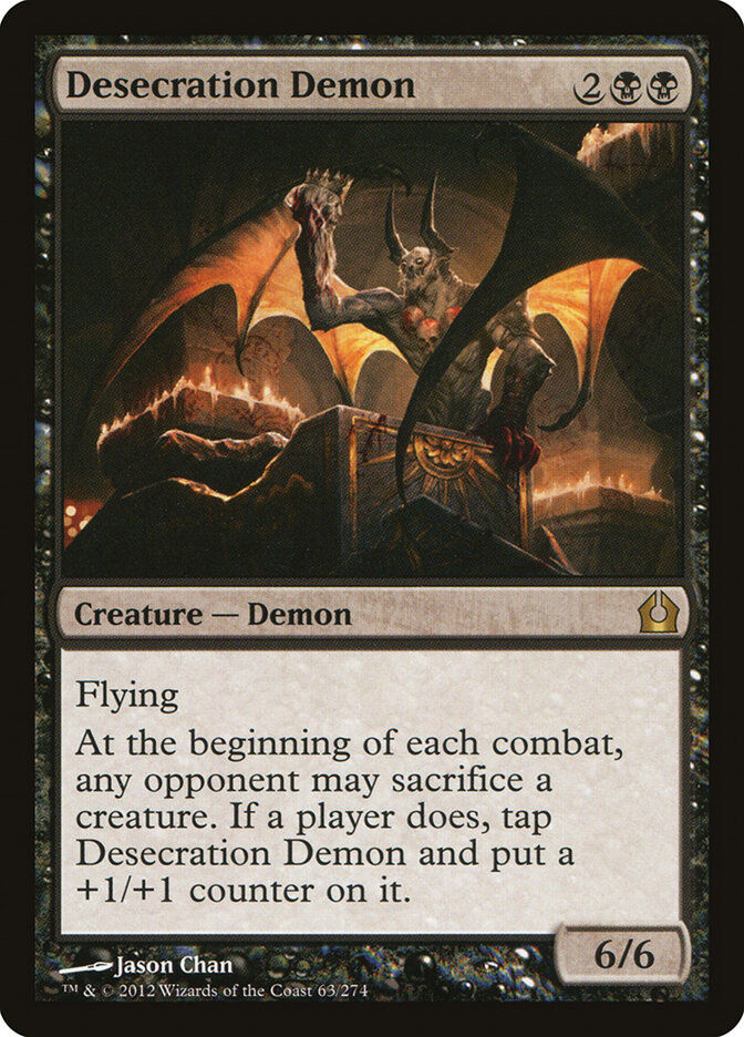 Desecration Demon (RTR) (63)