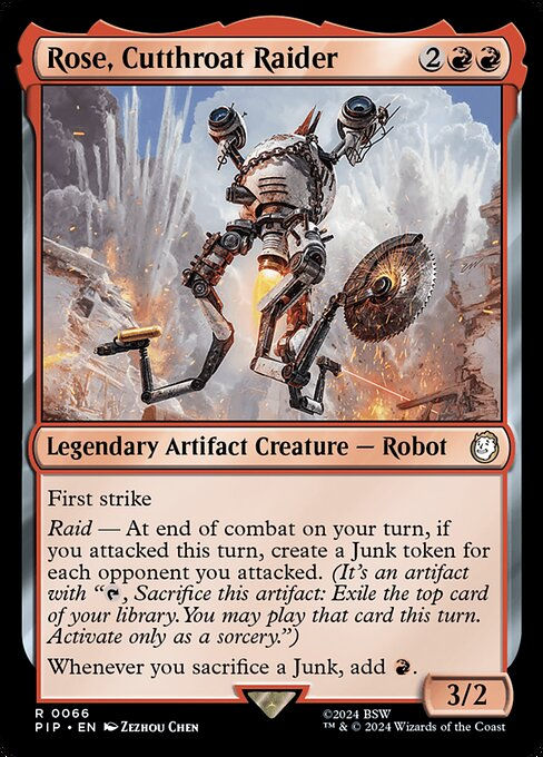 Rose, Cutthroat Raider (pip) (66)