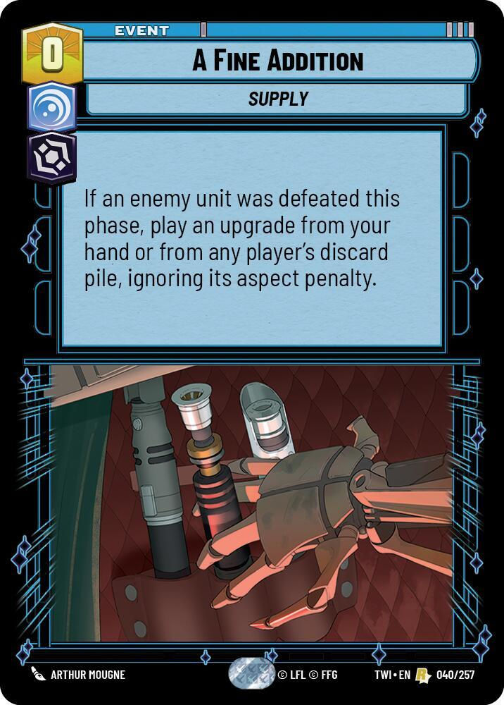 A Fine Addition (TWI) (040/257)