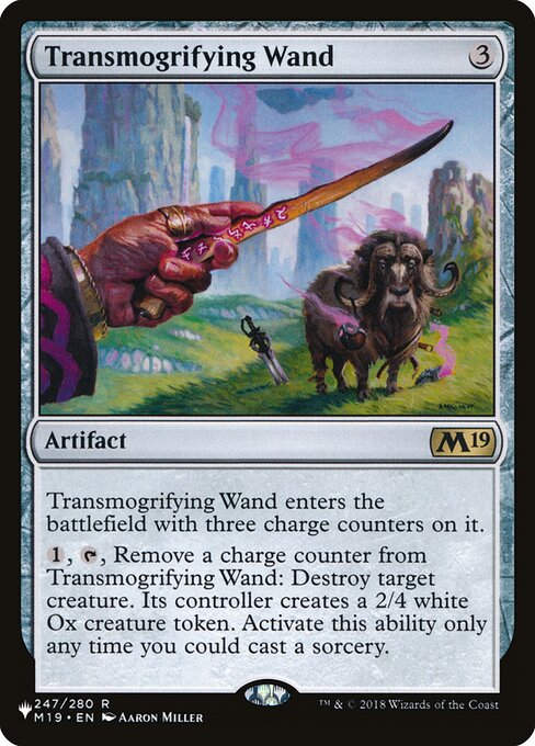 Transmogrifying Wand (PLST) (M19-247)