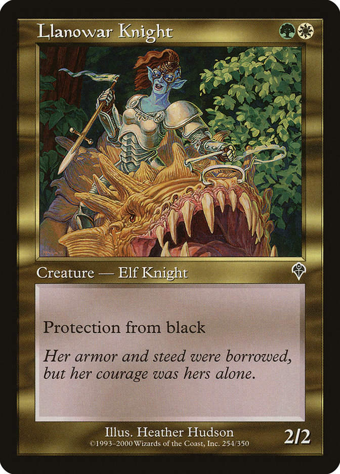 Llanowar Knight (INV) (254)