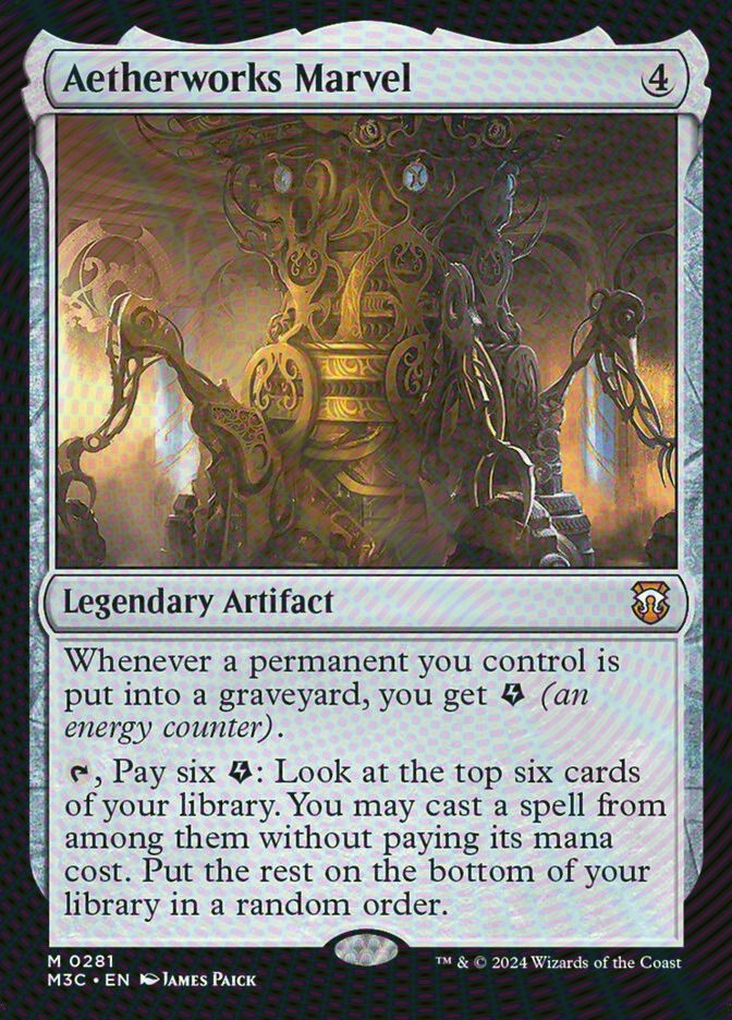 Aetherworks Marvel (M3C) (281) / Ripple Foil