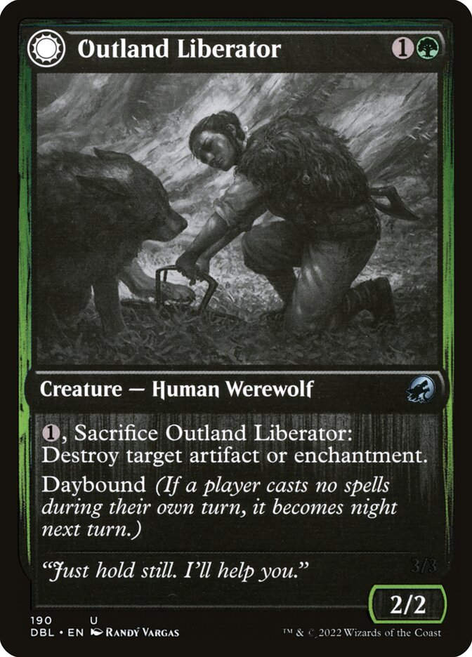 Outland Liberator // Frenzied Trapbreaker (DBL) (190)