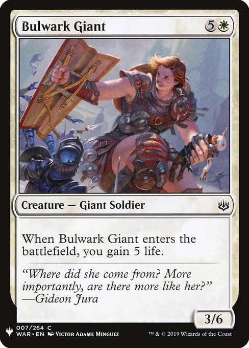 Bulwark Giant (PLST) (WAR-7)