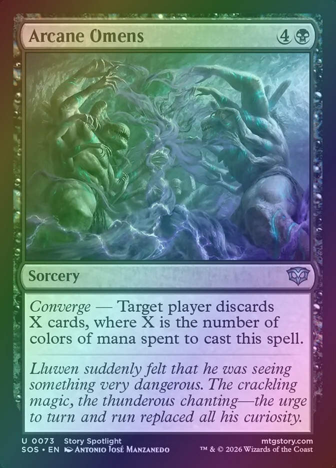 Arcane Omens (SOS) (73) / Foil