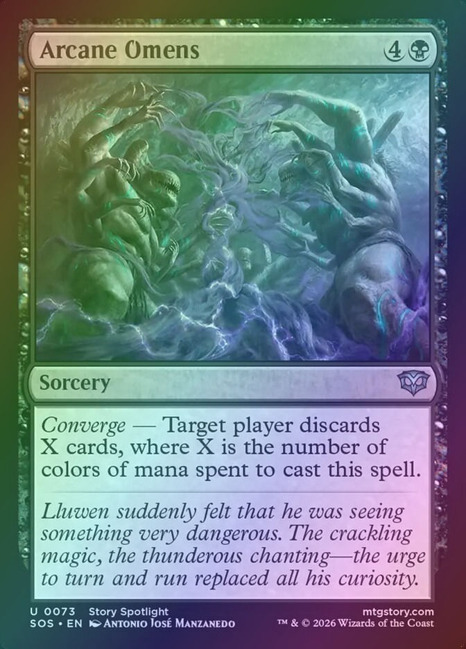 Arcane Omens (SOS) (73) / Foil