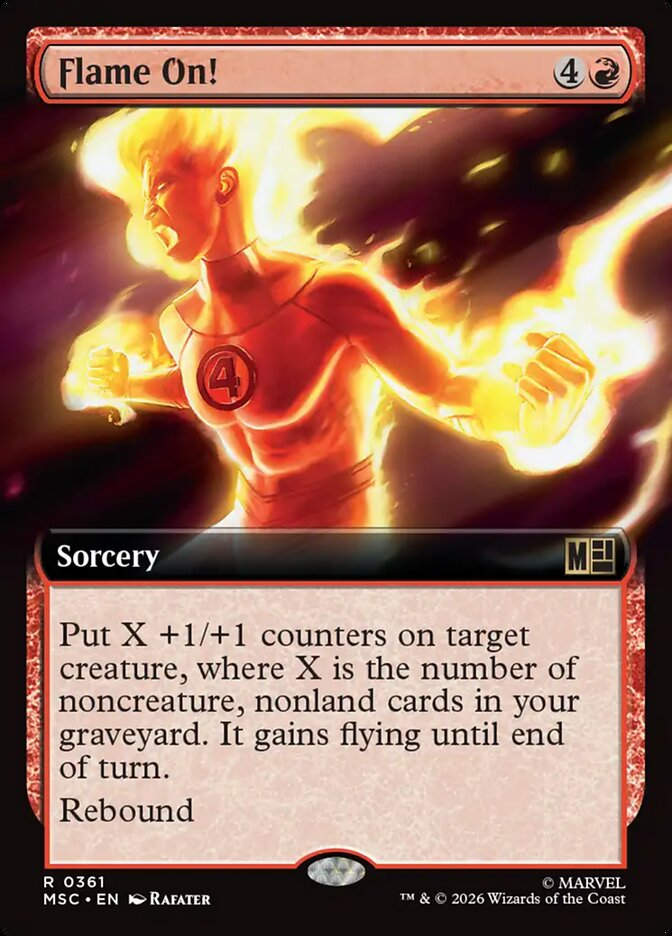 Flame On! (MSC) (361) / Extended Art