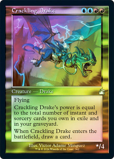 Crackling Drake (rvr) (362) / Retro / Foil
