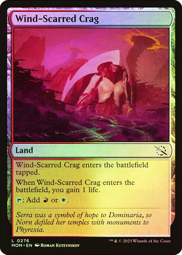 Wind-Scarred Crag (mom) / Foil