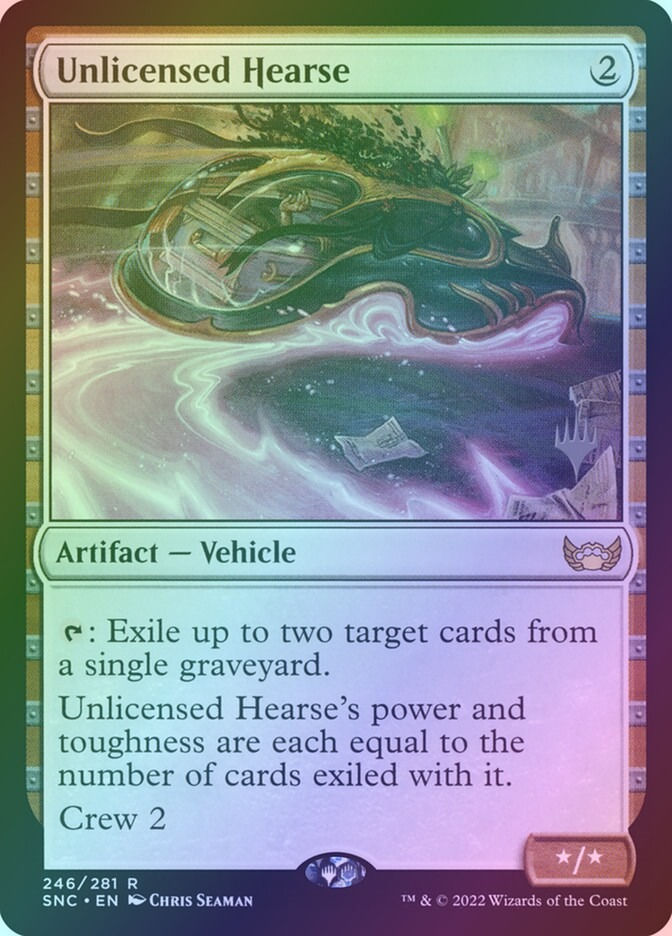 Unlicensed Hearse (PSNC) (246p) / Foil