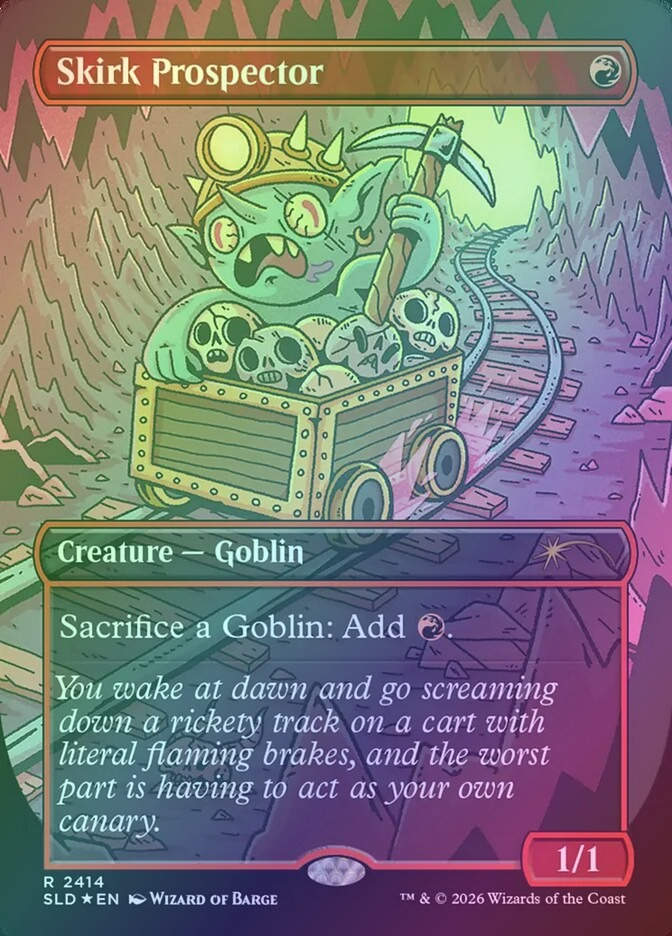 Skirk Prospector (SLD) (2414) / Borderless / Foil