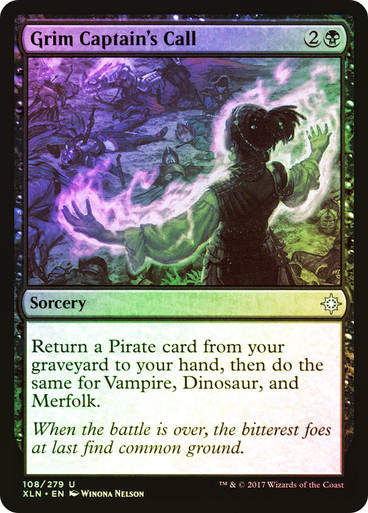 Grim Captain's Call (XLN) (108) / Foil