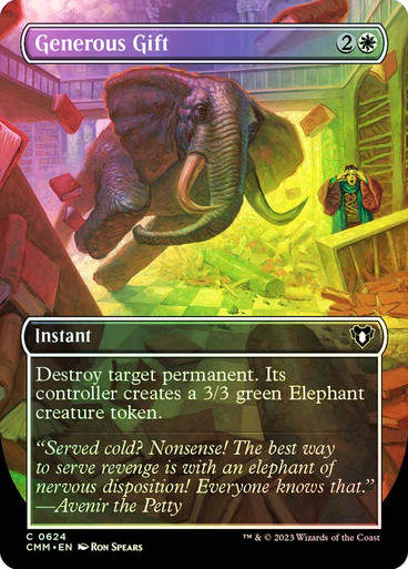 Generous Gift (cmm) / Borderless / Foil