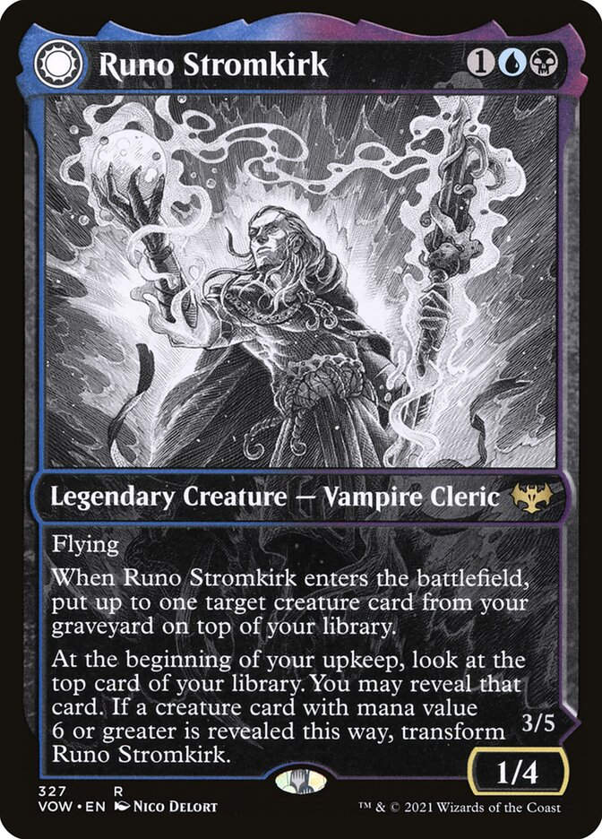 Runo Stromkirk // Krothuss, Lord of the Deep (VOW) (327) / Showcase