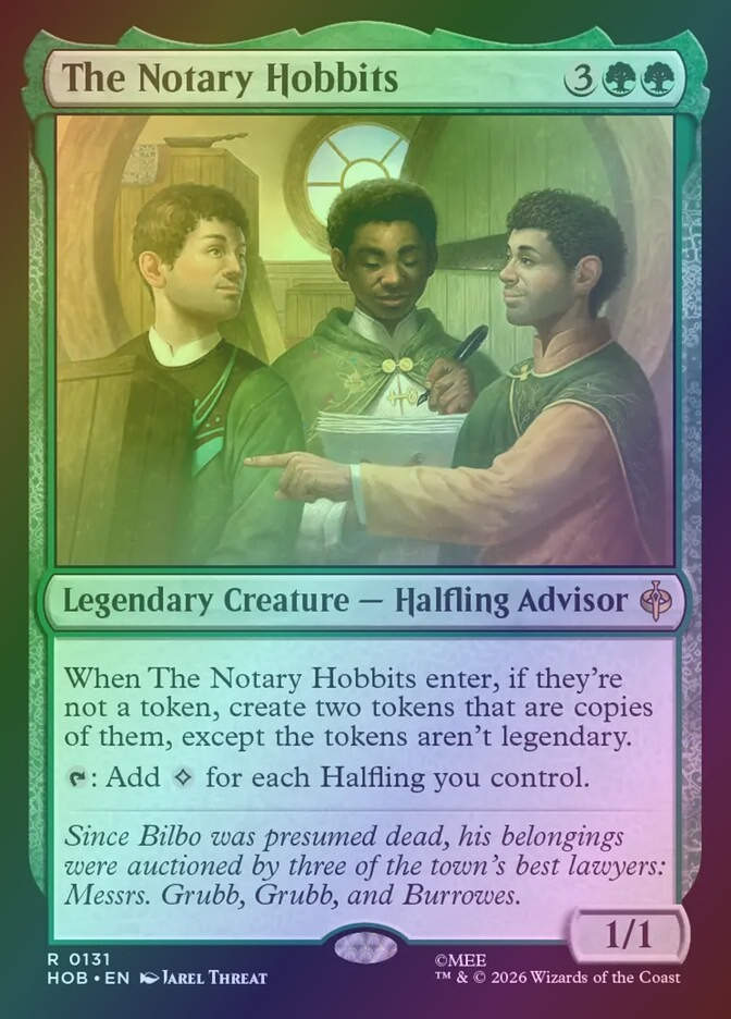 The Notary Hobbits (HOB) (131) / Foil