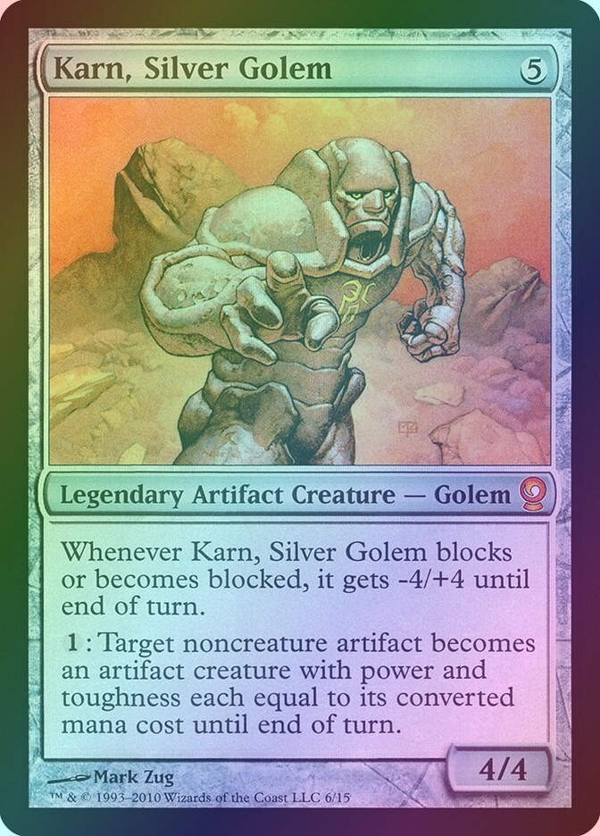 Karn, Silver Golem (V10) (6) / Foil
