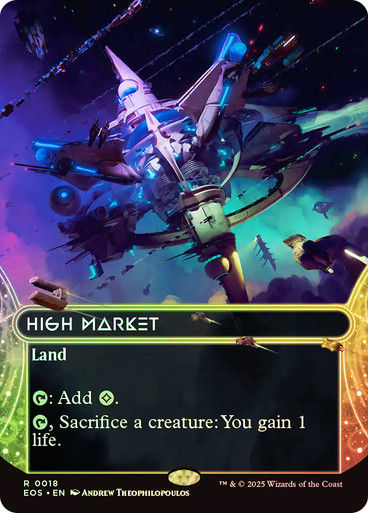 High Market (EOS) (18) / Borderless / Foil