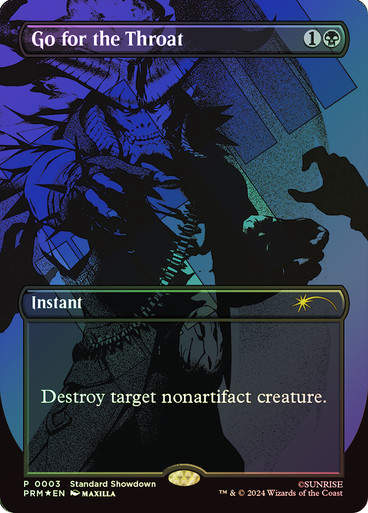 Go for the Throat (PCBB) (3) / Borderless / Foil