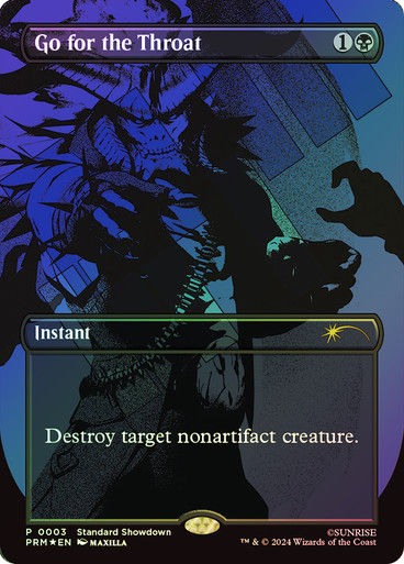Go for the Throat (PCBB) (3) / Borderless / Foil