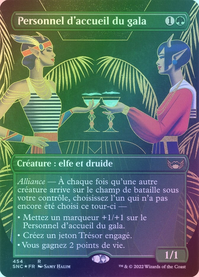 Gala Greeters (SNC) (454) / Borderless / Foil