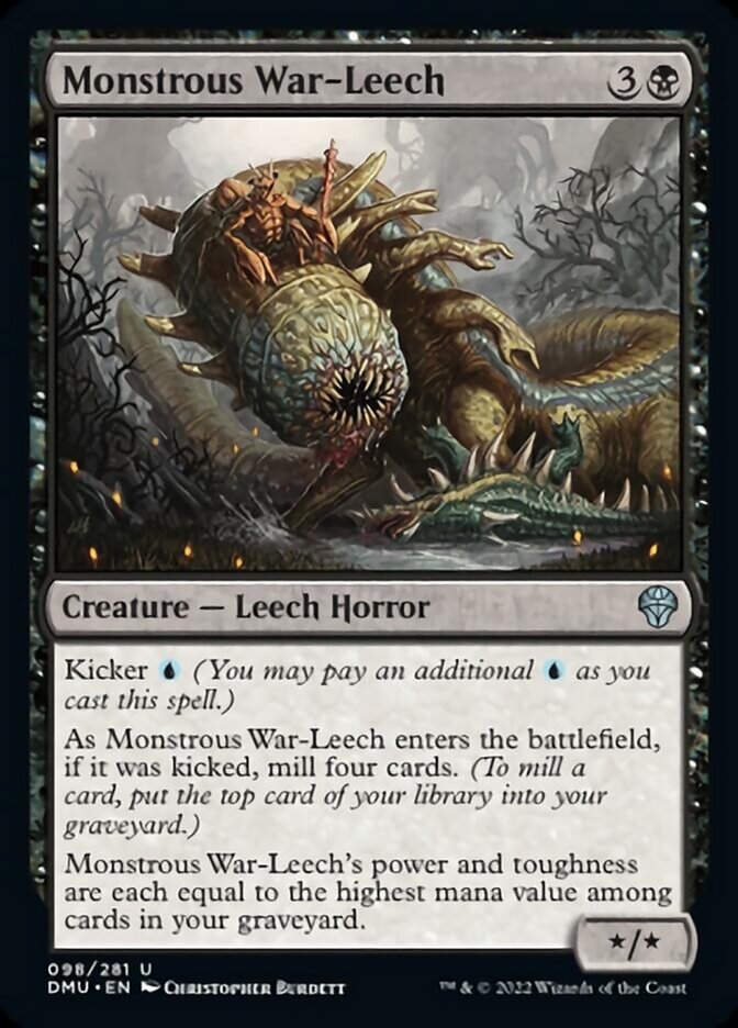 Monstrous War-Leech (DMU)