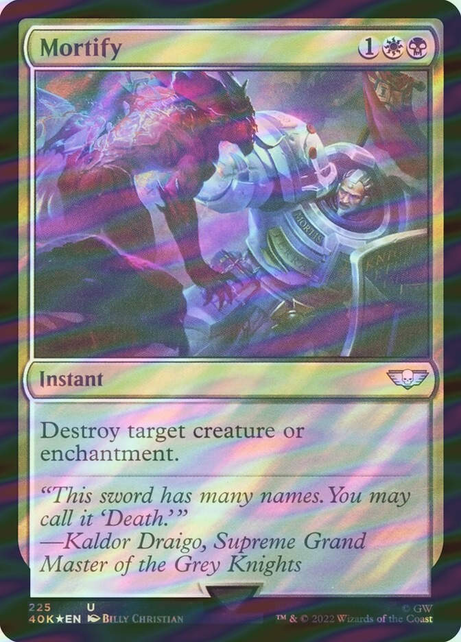 Mortify (40K) (225★) / Surge Foil