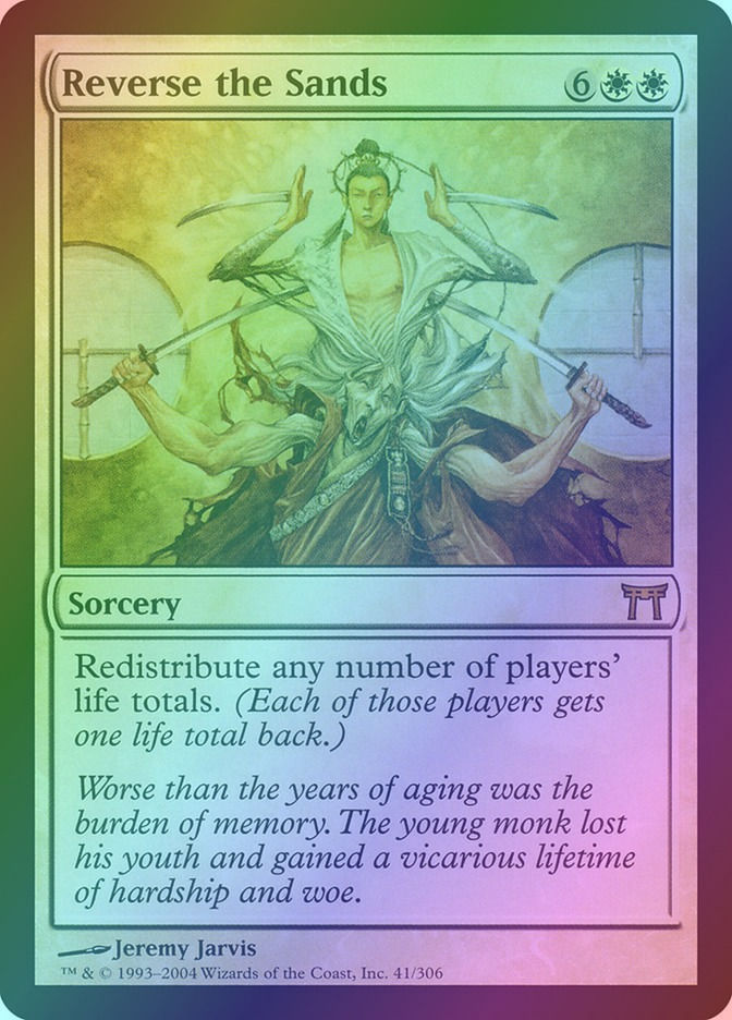 Reverse the Sands (CHK) (41) / Foil