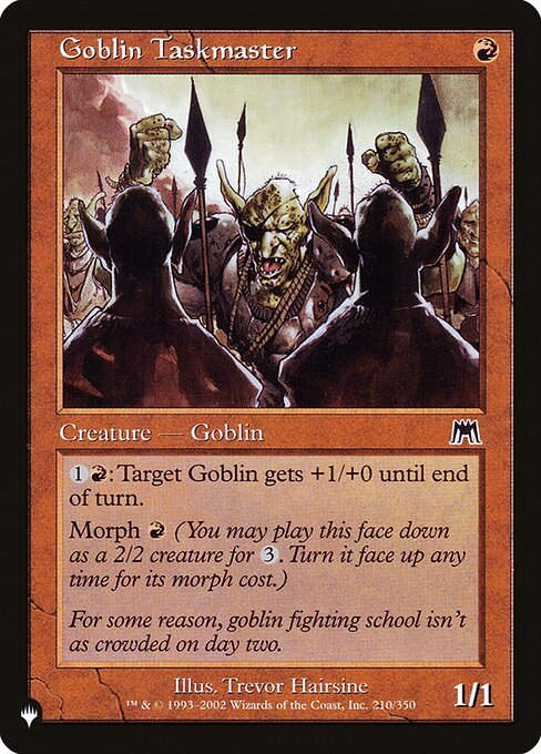 Goblin Taskmaster (PLST) (ONS-210)