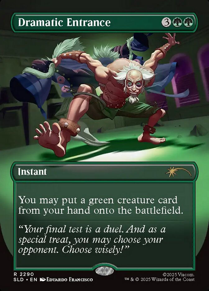 Dramatic Entrance (SLD) (2290) / Borderless