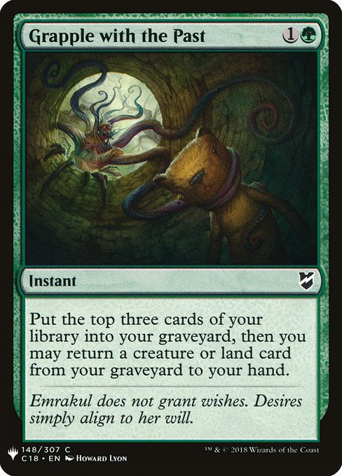 Grapple with the Past (PLST) (C18-148)
