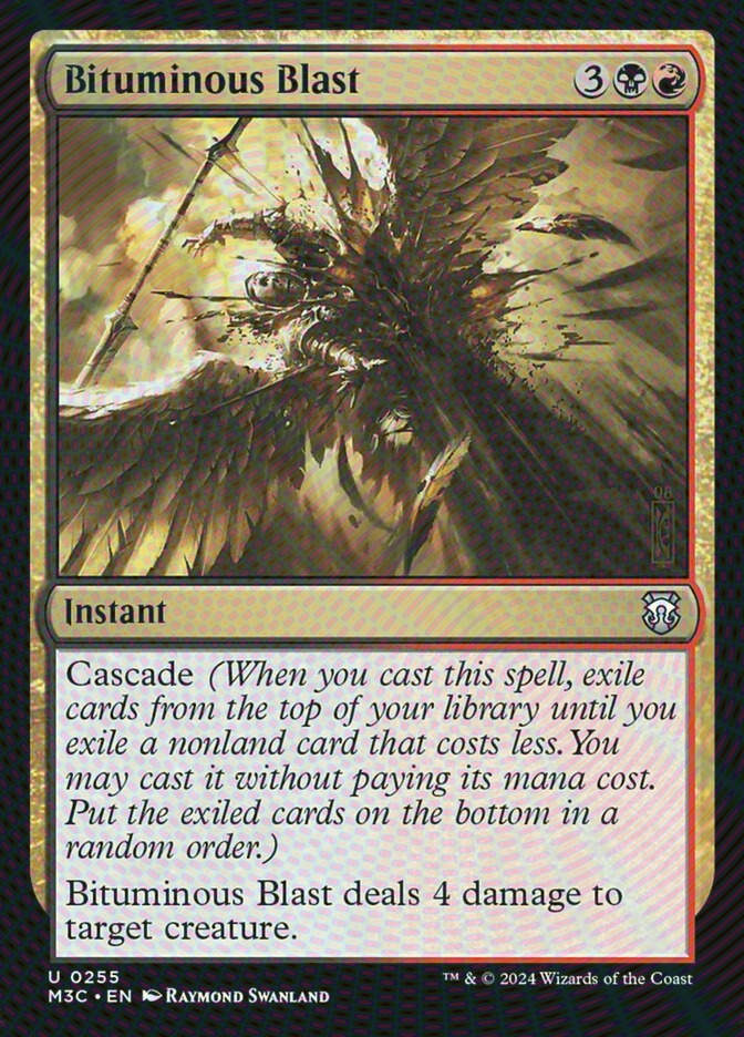 Bituminous Blast (M3C) (255) / Ripple Foil