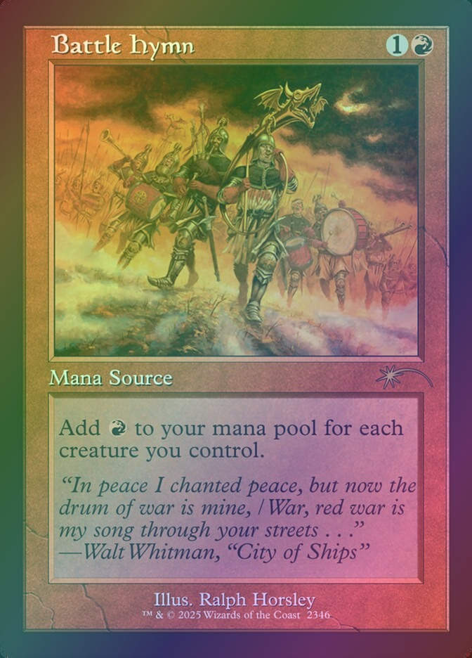 Battle Hymn (SLD) (2346) / Foil