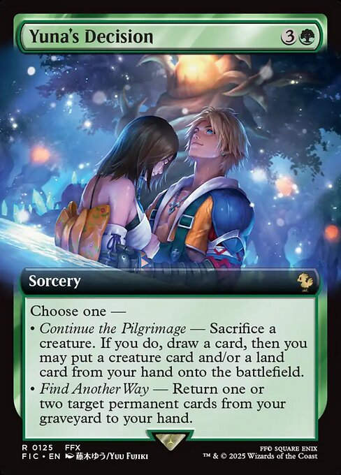 Yuna's Decision (FIC) (125) / Extended Art