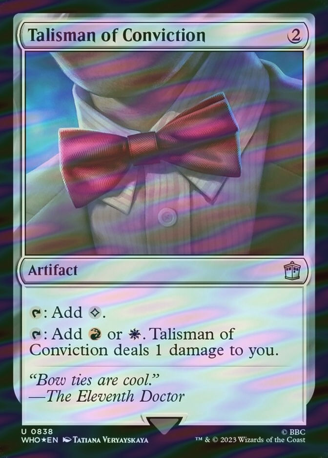 Talisman of Conviction (WHO) (838) / Surge Foil