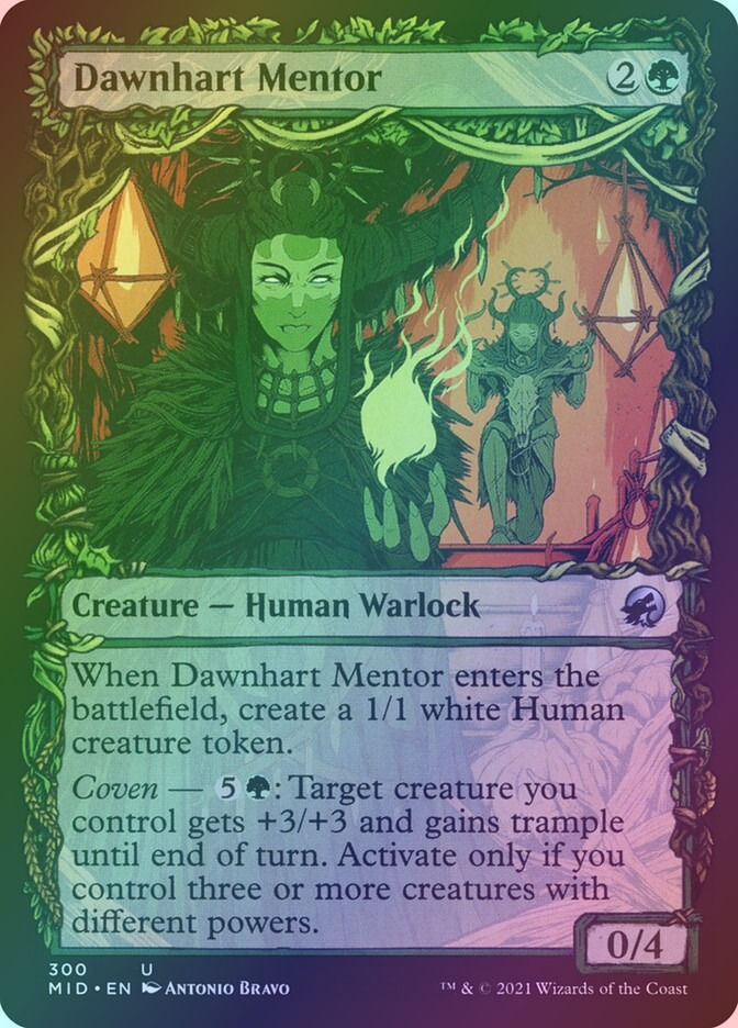 Dawnhart Mentor (MID) (300) / Showcase / Foil