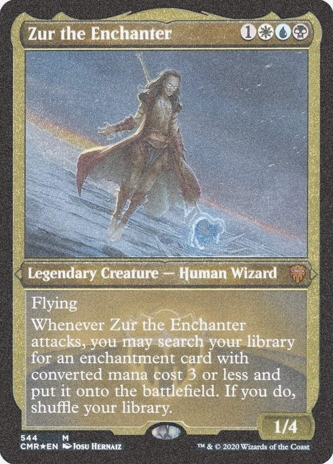 Zur the Enchanter (CMR) (544) / Foil Etched
