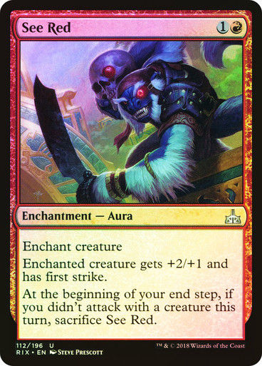 See Red (RIX) (112) / Foil