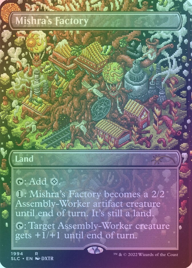 Mishra's Factory (SLC) (1994) / Borderless / Foil