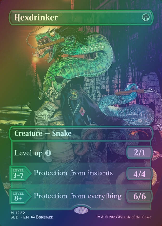 Hexdrinker (SLD) (1222) / Borderless / Foil